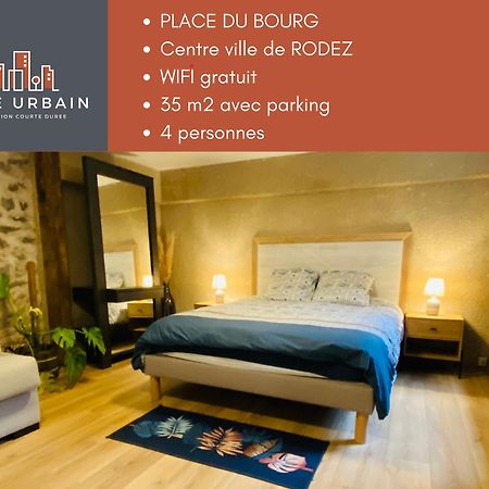 Le Place Du Bourg Appartement T2 Centre Historique Rodez Esterno foto